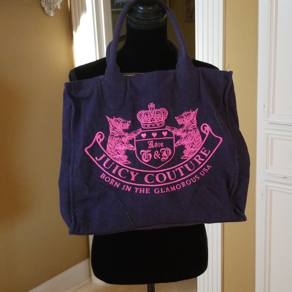 Juicy Coutre denim bag